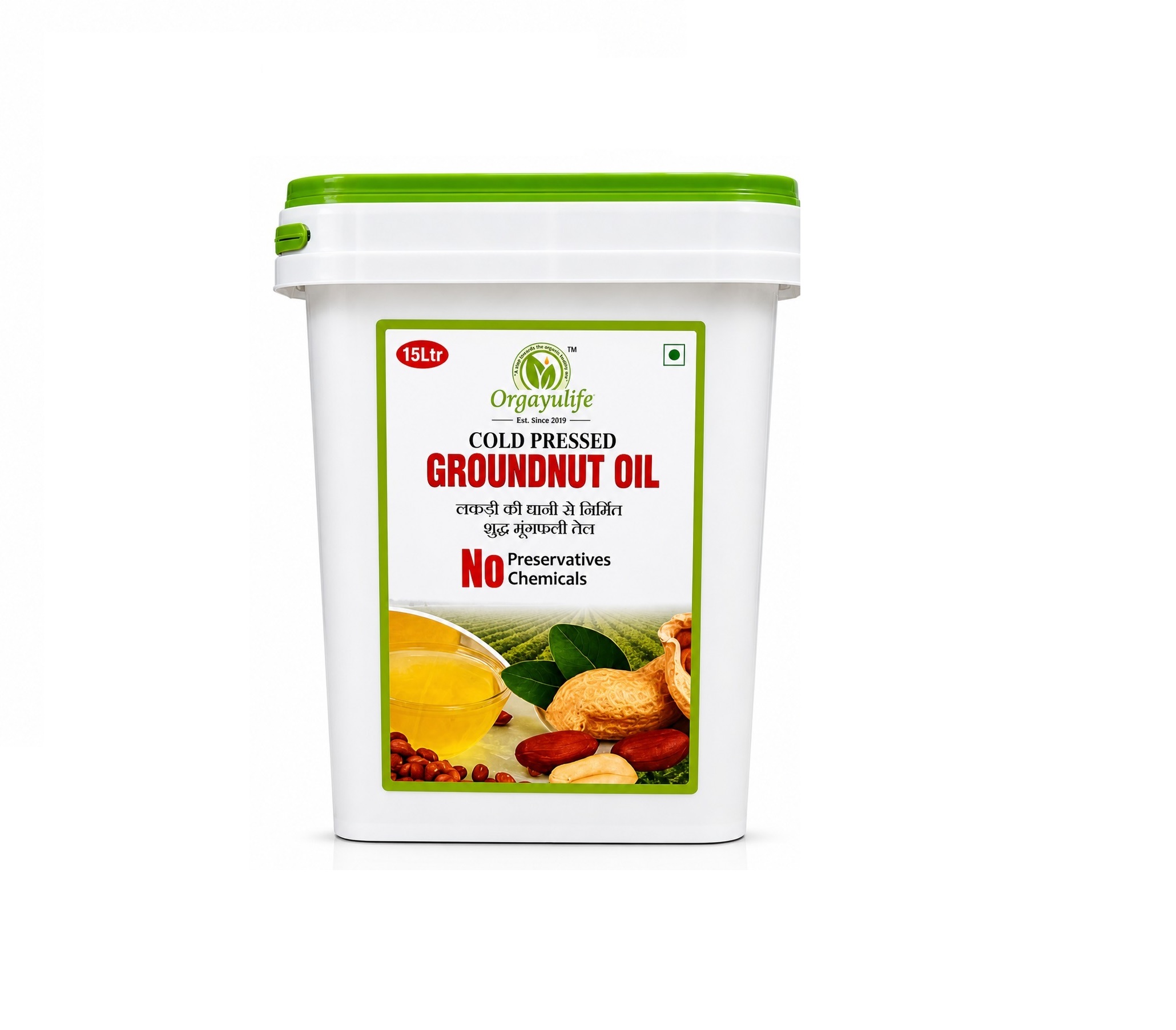 Groundnut Oil Cold-Pressed 